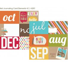 SN@P Life Double Sided Paper - Journaling Card Elements 2 SN@P Life Double Sided Paper - Journaling Card Elements 2