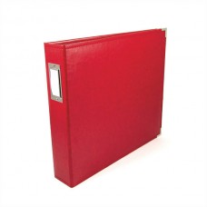 WRM - Classic Leather - 8"x12" 3-Ring Album - Red