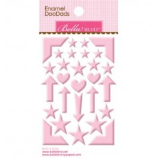 Enamel Doodads - Cotton Candy Pink