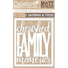Celebr8 Midi Card - Cherished Family