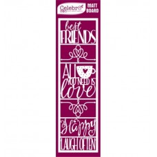 Celebr8 - Lanki Card - Coffee Words and Sayings