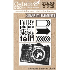 Celebr8 Stamp - Snap It! Elements