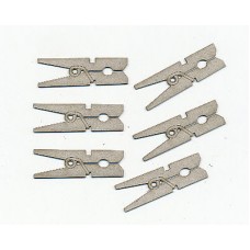 Chipboard -  Pegs (pack of 6)