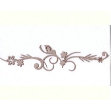 Chipboard - Butterfly on a twirl