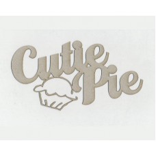 Chipboard - Cutie Pie