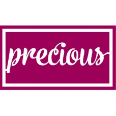 Chipboard Loosies - A Single Word - Precious