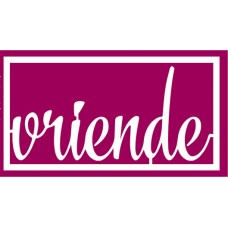 Chipboard Loosies - 'n Enkele Woord - Vriende