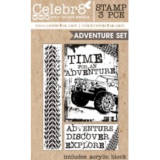 Celebr8 Stamp - Adventure Set 3pcs
