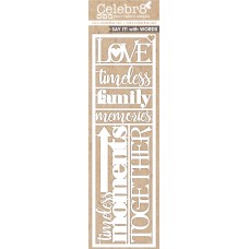 Celebr8 Chipboard - Lanki Card - Timeless Memories