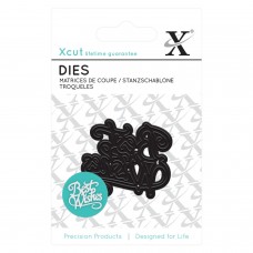 Xcut Dinky Dies - Best Wishes Xcut Dinky Dies - Best Wishes