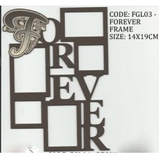 Fantasy Garden - Forever Frame (Brown)