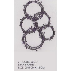 Girl Sparkle - Star Frame (purple)