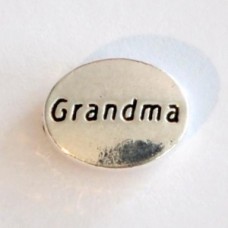 Metal Charm - Family Words - Grandma