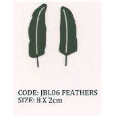 Just Be - 2x Feathers (White)