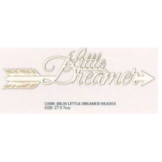 Just Be - Little Dreamer Arrow (White) Just Be - Little Dreamer Arrow (White)