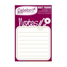 Celebr8 Midi Card - Writing Pad Notes