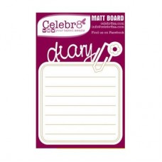 Celebr8 Midi Card - Writing Pad Diary