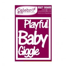 Celebr8 Matt Board Midi - Playful Baby Giggle
