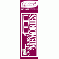 Celebr8 Matt Board Mini - Captured Memories