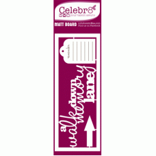 Celebr8 Mini Card - A walk down memory lane