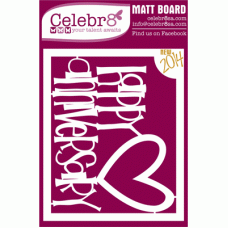Celebr8 Matt Board Midi - Happy Anniversary
