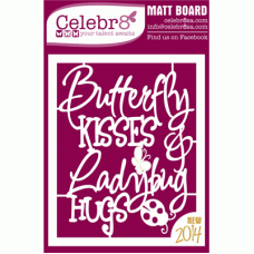 Celebr8 Matt Board Midi - Butterfly & Ladybug