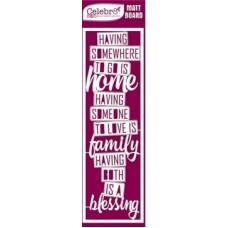 Celebr8 Lanki Card - Home/Family/Blessing