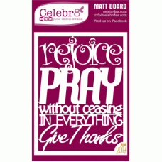Celebr8 Equi Card - Rejoice and Pray