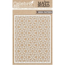 Celebr8 Matt Board Equi - Ornate Mesh Pattern