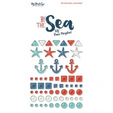 My Mind's Eye - By the Sea Wood - Enamel Shapes
