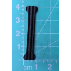 Chipboard - Skinny Letters - Small Black - I