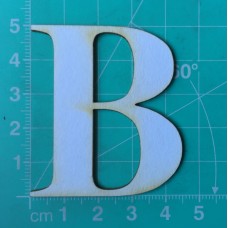 Chipboard - Roman Letters - B