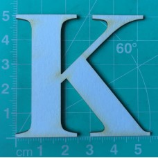 Chipboard - Roman Letters - K