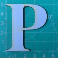 Chipboard - Roman Letters - P