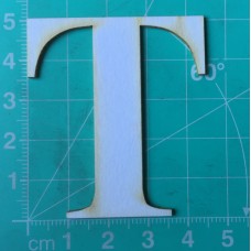 Chipboard - Roman Letters - T