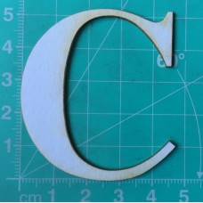 Chipboard - Roman Letters - C