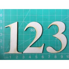 Chipboard - Roman Letters - 1