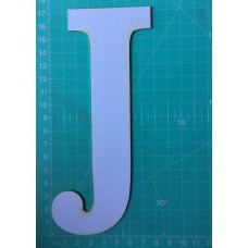 Chipboard - X-Large Letters - J