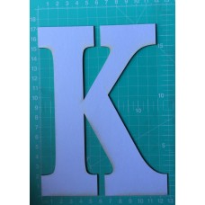 Chipboard - X-Large Letters - K