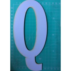 Chipboard - X-Large Letters - Q