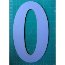 Chipboard - X-Large Letters - O