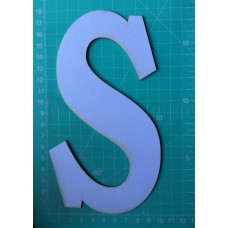 Chipboard - X-Large Letters - S