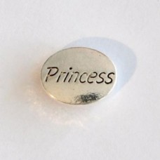 Metal Charm - Family Words - Princess