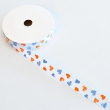 Ribbon 18mm Hearts