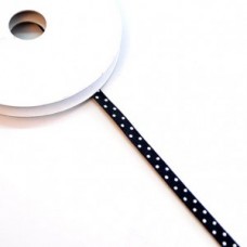 Ribbon 5mm Polka Dots - Black