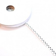 Ribbon 5mm Polka Dots - White