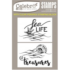 Celebr8 Stamps - Sea Treasures
