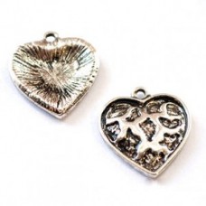 Metal Charm - Hearts