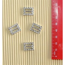 Deckle Buckle Rectangle 15x10mm