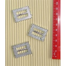Deckle Buckle Rectangle 30x20mm